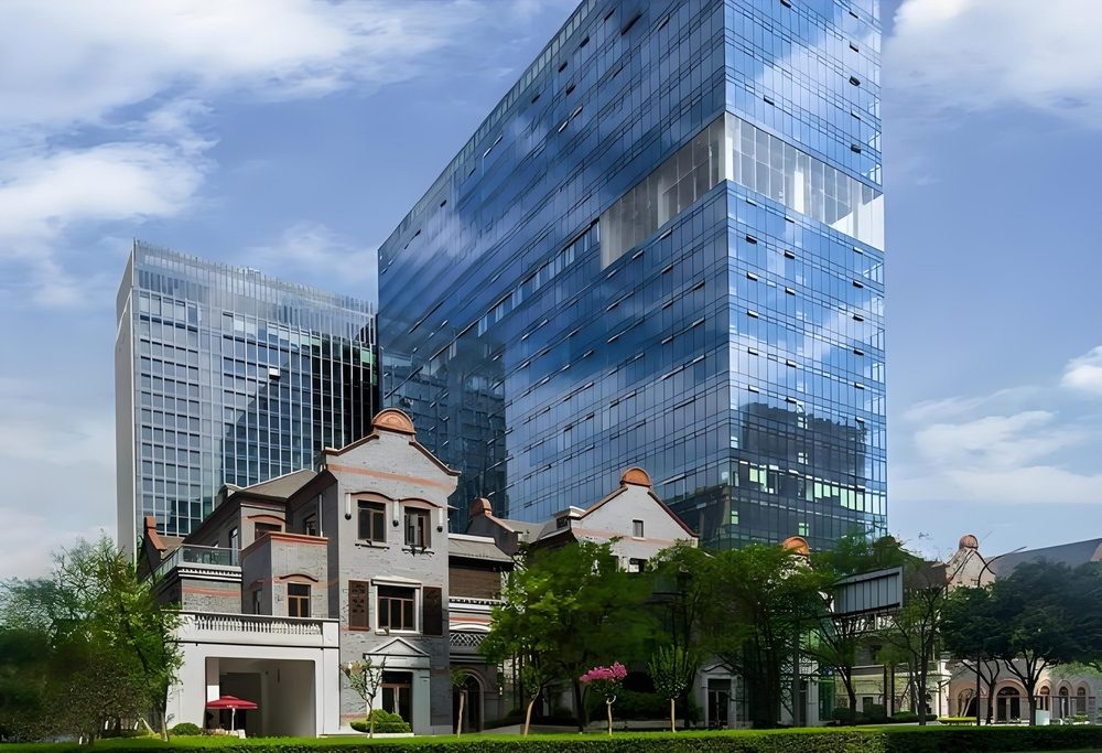 佳辰国际中心外立面图